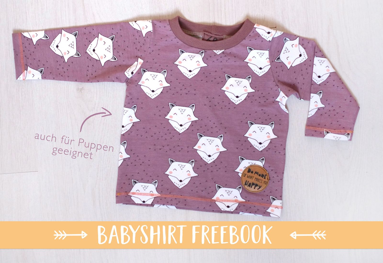 FREEBOOK Baby Basicshirt in den Größen 5662