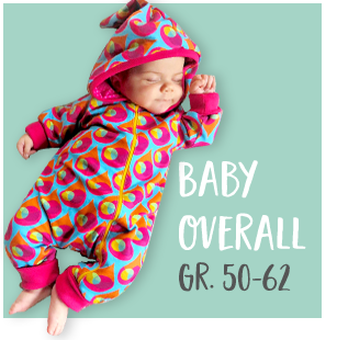 Lybstes Schnittmuster Nähen, Baby Overall, Freebook