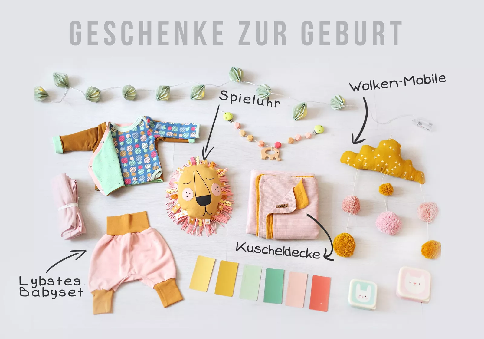 DIY: Geschenke zur Geburt selbermachen - Lybstes.