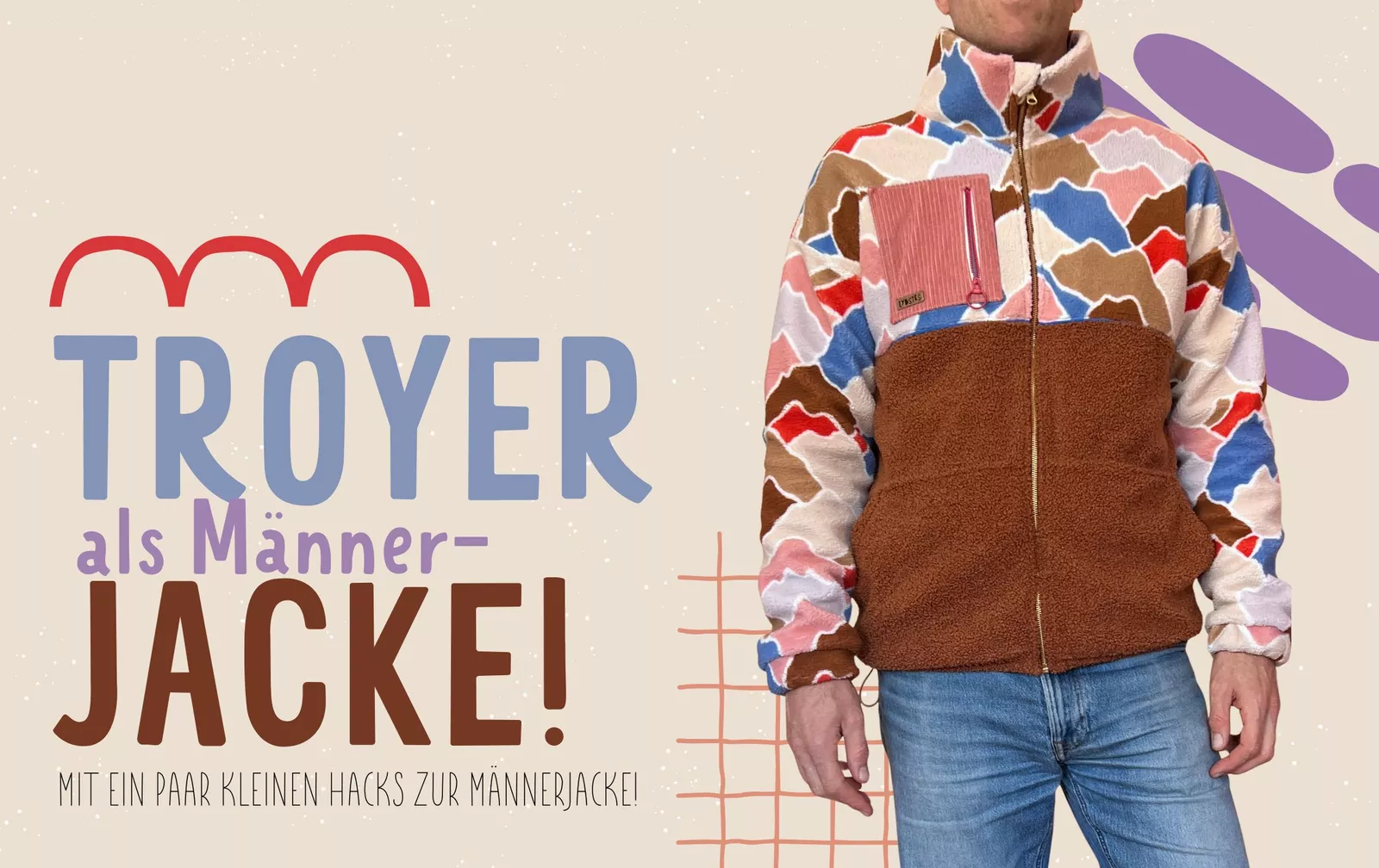 Den Lybstes Troyer als Jacke für Männer nähen!